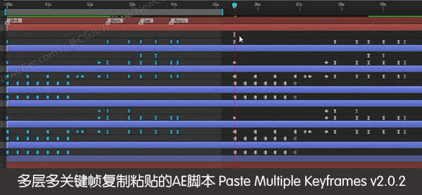 Paste Multiple Keyframes   -  5